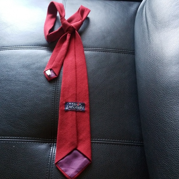 Lord & Taylor Accessories Mens Lord And Taylor Tie Burgandy
